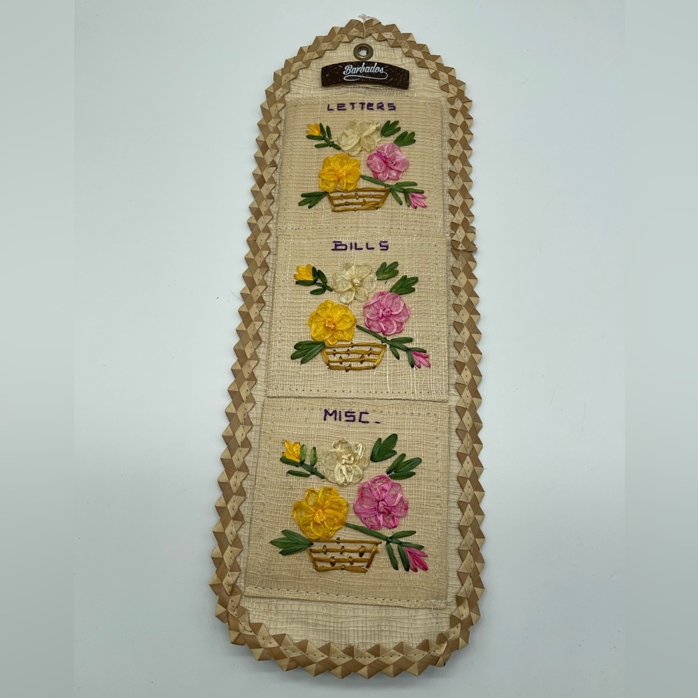 Barbados Wall Letter Bill Organizer
